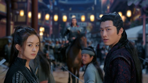 チャオ・リーイン（趙麗穎）とショーン・ドウ（竇驍）