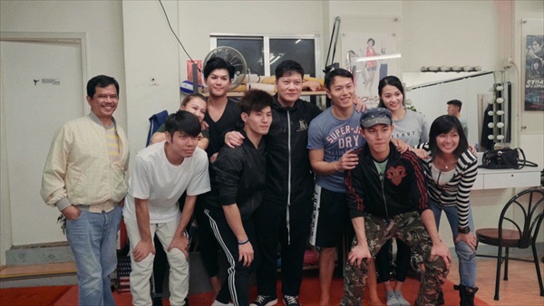 『カンフースタントマン』チン・カーロッと若手たち