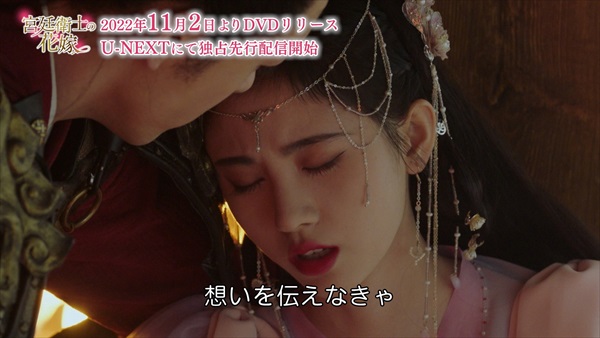 「宮廷衛士の花嫁」告白シーン