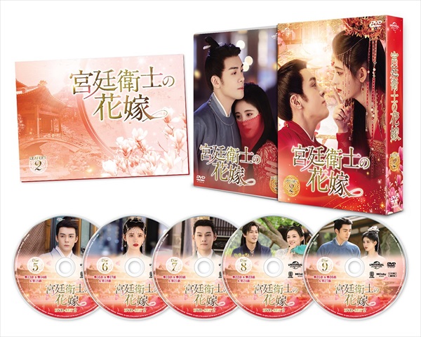 「宮廷衛士の花嫁」DVD-SET2の展開図