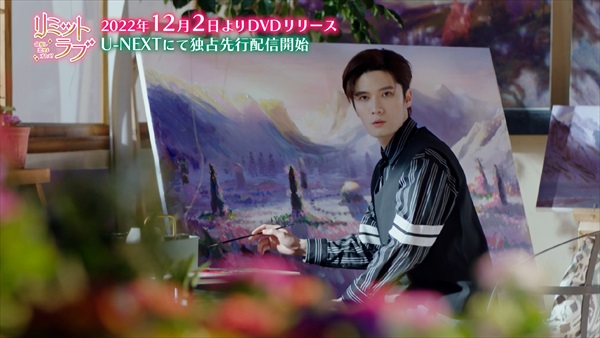 絵を描くリウ・ハイクアン