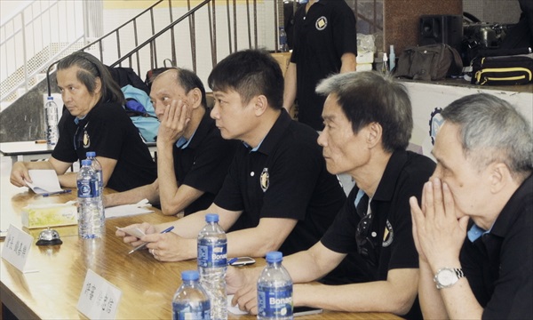 香港スタントマン協会の面々