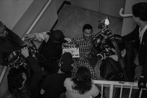 『バーニング・ダウン』メイキング写真３