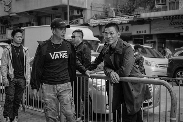 『バーニング・ダウン』メイキング写真１