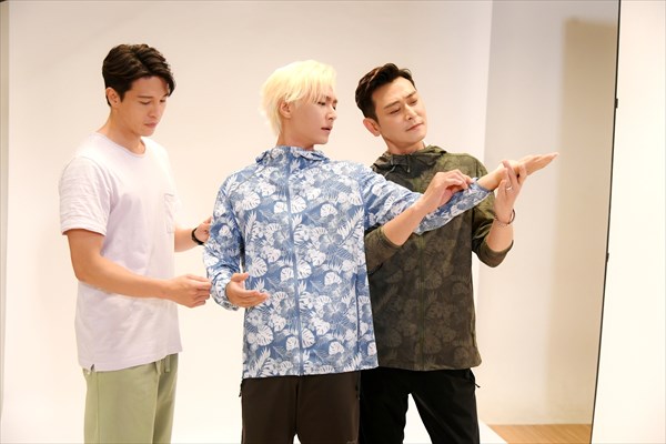 アーロン（炎亜綸）、チェン・グァンリン（陳冠霖）、ロン・ユーシェン（龍語申）