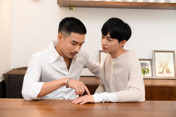 「保留席位」メイキング写真５