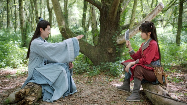 「玉面桃花」1話の場面写真