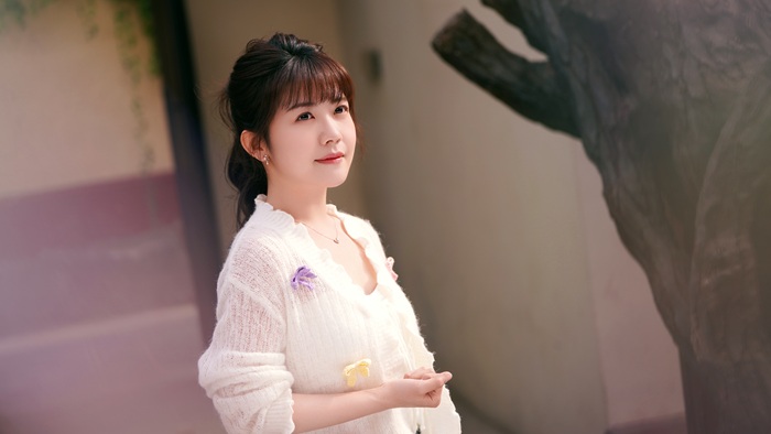 微笑むライ・メイユン