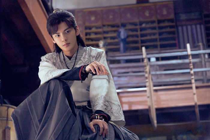 見下ろしているビー・ウェンジュン