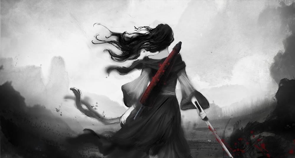 「晩媚と影」場面写真