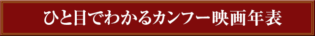 ひと目でわかるカンフー映画年表